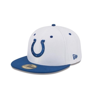 Indianapolis Colts Gorra | New Era NFL 2tone 59fifty Fitted Cap Mexico - Blancos
